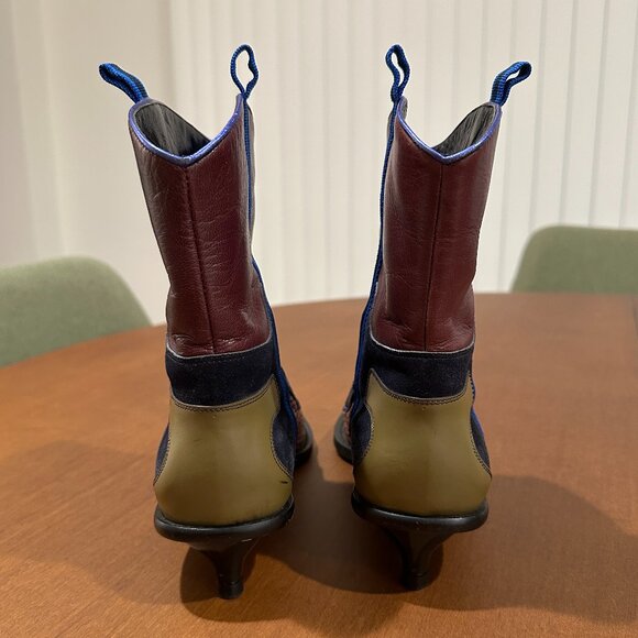 Vintage Miu Miu Spring 2000 Cowboy Boots (36 / US 6) - Picture 5 of 6
